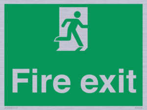 Final fire exit